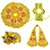 Tiny Shiny Laddu Gopal Poshak Thakur Ji Dress Heavy Designer Dress for Kanha Ji Fancy Dress(Size-5 , Inch-10)