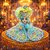 Tiny Shiny Laddu Gopal Poshak Thakur Ji Dress Heavy Designer Dress(Size-4 , Inch-8)