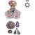 Tiny Shiny Laddu Gopal Poshak Thakur Ji Dress Heavy Designer Dress(Size-5 , Inch-10)