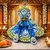 Tiny Shiny Laddu Gopal Poshak Thakur Ji Dress Heavy Designer Dress(Size-2 , Inch-6)