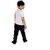 Kaku Fancy Dresses Printed White Holi T-Shirt for Boys & Girls | White Tshirt for Holi | Colorful Holi Tshirt