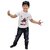 Kaku Fancy Dresses Printed White Holi T-Shirt for Boys & Girls | White Tshirt for Holi | Colorful Holi Tshirt
