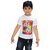 Kaku Fancy Dresses Printed White Holi T-Shirt for Boys & Girls | White Tshirt for Holi | Colorful Holi Tshirt