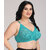 ZIVOK Women Full Coverage Lightly Padded Bra (Green)