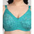 ZIVOK Women Full Coverage Lightly Padded Bra (Green)