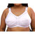 ZIVOK (Pack of 3) Women Full Coverage Non Padded Bra (White)