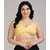 ZIVOK Women Full Coverage Non Padded Bra (Yellow)