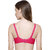 ZIVOK (Pack of 3) Women Full Coverage Non Padded Bra (Pink, Green, Beige)