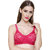 ZIVOK (Pack of 3) Women Full Coverage Non Padded Bra (Pink, Green, Beige)