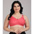 ZIVOK Women Full Coverage Lightly Padded Bra (Pink)