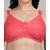 ZIVOK Women Full Coverage Lightly Padded Bra (Pink)