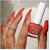 Nail Polish Sunset Orange Long-Lasting High-Shine Finish | Chip-Resistant and Quick-Drying Formula | Vegan and 12-Free Nail Paint For Women Professional-Quality Manicure 5ml