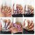 Nail Polish Set for Women | 12-Free Vegan Cruelty-Free Quick Dry Long Lasting High Gloss Chip Resistant | Nail Paint Combo Set for Women | Set of 6 Metal Mix