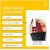 Nail Polish 12-Free Formula Quick Dry Long-Lasting Chip Resistant High Glossy Shine Vegan Made in India Nail Paint For Women 5ml (Red Affair Pack of 4)