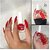 Nail Polish 12-Free Formula Quick Dry Long-Lasting Chip Resistant High Glossy Shine Vegan Made in India Nail Paint For Women 5ml (Red Affair Pack of 4)