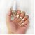 Nail Polish Solar Light - Metallic Gold Finish Long-Lasting High-Shine Finish | Chip-Resistant and Quick-Drying Formula | Vegan and 12-Free Nail Paint For Women 5ml