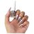 Nail Polish Outer Space - Metallic Silver Shade Chrome Finish Long-Lasting High-Shine Finish | Chip-Resistant and Quick-Drying Formula | Vegan and 12-Free Nail Paint For Women Professional-Quality Manicure 5ml