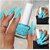 Nail Polish Poolside Aqua Blue Shade Long-Lasting High-Shine Finish | Chip-Resistant and Quick-Drying Formula | Vegan and 12-Free Nail Paint For Women Professional-Quality Manicure 5ml