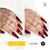 Nail Polish 12-Free Formula Quick Dry Long-Lasting Chip Resistant High Glossy Shine Vegan Made in India Nail Paint For Women 5ml (Cherry Red 5ml)