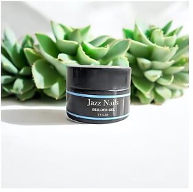 Painless Builder Gel for Nail Extensions  Self-Leveling Soak-Off Sculpting Gel  No Heat Spikes HEMA-Free 11-Toxin-Free Vegan Cruelty-Free  Clear 15ml