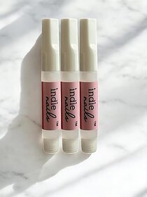 Quick Drying Artificial Nail Glue For Fake/False Nails  Easy to Apply Professional Adhesive Beauty Nail Art Glue (Pack of 3 x 3 Grams)