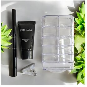 Polygel Nail Extension Kit for Beginners UV Gel Art Extension 11 Toxin Free Hema Free Long Lasting Vegan Quick Nail Extension