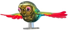 Flying Bird Car Bike Decoration with Flapping Wings | Creative Wind-Powered Bird Ornament for Car Side Mirror Hood Scooter & Motorcycle | Weatherproof Vehicle Decor (Multicolor, Pack of 1)