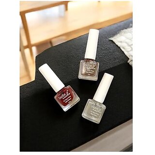 Nail Polish Set for Women | Long-Lasting High Shine Nail Paint Combo | Vegan and Cruelty-Free | 3 Bright Vibrant Shades | Quick Dry Nail Polish Set (Street Favourite Pack of 3)
