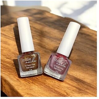 Nail Polish Set for Women | Long-Lasting High Shine Nail Paint Combo | Vegan and Cruelty-Free | 2 Bright Vibrant Shades | Quick Dry Nail Polish Set (Rose and Radiance Pack of 2)