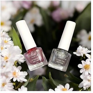 Nail Polish Set for Women  Long-Lasting High Shine Nail Paint Combo  Vegan and Cruelty-Free  2 Bright Vibrant Shades  Quick Dry Nail Polish Set (Crystal Rose Glow Pack of 2)