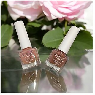 Nail Polish Set for Women  Long-Lasting High Shine Nail Paint Combo  Vegan and Cruelty-Free  2 Bright Vibrant Shades  Quick Dry Nail Polish Set (Gleaming Nude Pack of 2)