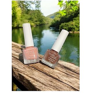 Nail Polish Set for Women  Long-Lasting High Shine Nail Paint Combo  Vegan and Cruelty-Free  2 Bright Vibrant Shades  Quick Dry Nail Polish Set (Peach Iced Tea Pack of 2)