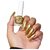 Nail Polish Bling Bling - Golden Glitter Long-Lasting High-Shine Finish | Chip-Resistant and Quick-Drying Formula | Vegan and 12-Free Nail Paint For Women Professional-Quality Manicure 5ml