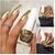 Nail Polish Bling Bling - Golden Glitter Long-Lasting High-Shine Finish | Chip-Resistant and Quick-Drying Formula | Vegan and 12-Free Nail Paint For Women Professional-Quality Manicure 5ml