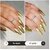 Nail Polish Bling Bling - Golden Glitter Long-Lasting High-Shine Finish | Chip-Resistant and Quick-Drying Formula | Vegan and 12-Free Nail Paint For Women Professional-Quality Manicure 5ml