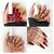 Nail Polish 12-Free Formula Quick Dry Long-Lasting Chip Resistant High Glossy Shine Vegan Made in India Nail Paint For Women 5ml (Golden Cherry Pack of 2)