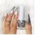 Nail Polish Silver Sonic - Metallic Silver Chrome Finish Long-Lasting High-Shine Finish | Chip-Resistant and Quick-Drying Formula | Vegan and 12-Free Nail Paint For Women Professional-Quality Manicure 5ml