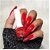 Vegan 12 Free Formula Quick Dry High Shine Long Lasting Chip Resistant Kit of 3 (nail polish combo pack of 3) (Old School - White Red Black Kit of 3)