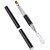 Dual-Ended Polygel Brush and Picker Brush tool 2 in 1 Stainless Steel Designs Polygel Nail Brushes Gel Nail Tool for PolyGel Gel Acrylic Nails Extension (Black)