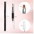 2 Pack of Polygel Brush and Picker Dual-Ended 2 IN 1 Design Stainless Steel Gel Nail Brush Polygel Slice Tool for PolyGel UV Gel Acrylic Nails Extension Quick Building Gel