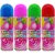 (Pack of 4) Natural Skin-Friendly Herbal Holi color Sprays Holi Snow Spray Bottle Color for Holi Festive | Non-Toxic Color Spray color holi herbal colour (250 Ml)
