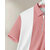 Ausk Mens Pink, White Checkered Cotton Blend Polo T-Shirt