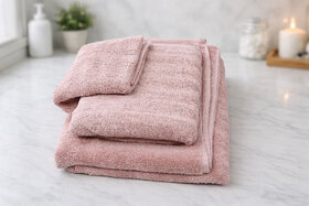 Easthouse Cotton 500 GSM Bath Towel (Pack of 3)