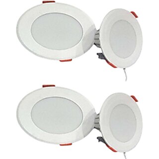 (Pack of 2) LED Round Ceiling Cool Light, Premium and Compact Design