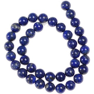 Premium Quality Lapis Lazuli - Round Beads for Jewellery Making, DIY Art  Craft  Reiki Healing