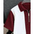 Ausk Mens Maroon, White Checkered Cotton Blend Polo T-Shirt