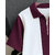 Ausk Mens Purple, White Checkered Cotton Blend Polo T-Shirt