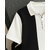 Ausk Mens Beige, Black Checkered Cotton Blend Polo T-Shirt