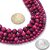 Pink Tiger - Round Beads for Jewellery Making, DIY Art  Craft  Reiki Healing (Synthetic)