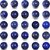 Premium Quality Lapis Lazuli - Round Beads for Jewellery Making, DIY Art  Craft  Reiki Healing